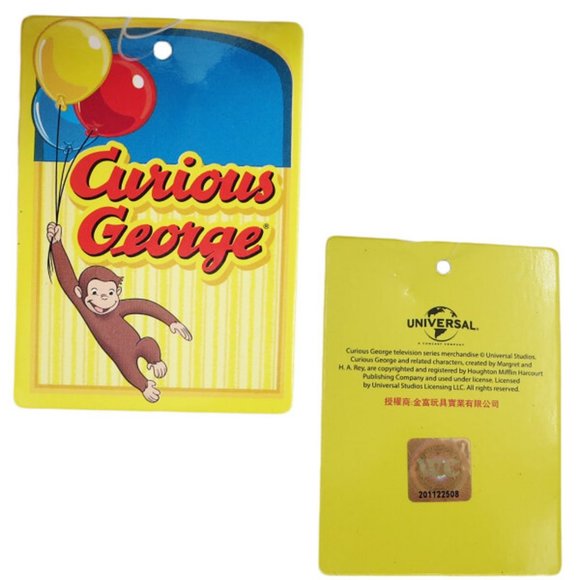 Curious George Large Classic Soft Plush Toy 23.5" Tall. Limited Edition. - Picture 6 of 7